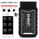 BLUETOOTH WIFI V1.5 ELM327 OBD2 SCANNER PIC18F25K80 IPHONE ANDROID - immagine 2