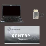XENTRY DIAGNOSIS PASSTHRU 2025 - MERCEDES BENZ + PRESA OBD + PC PORTATILE