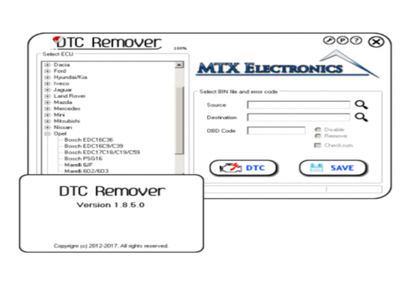 MTX DTC Remover 1.8.5 Keygen