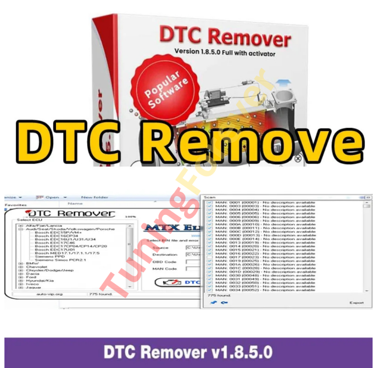DTC REMOVER