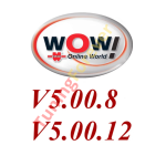 W-ur-th WOW V5.00.12 WOW 5.00.8 R2 Software multilingue con Keygen per strumento diagnostico per auto