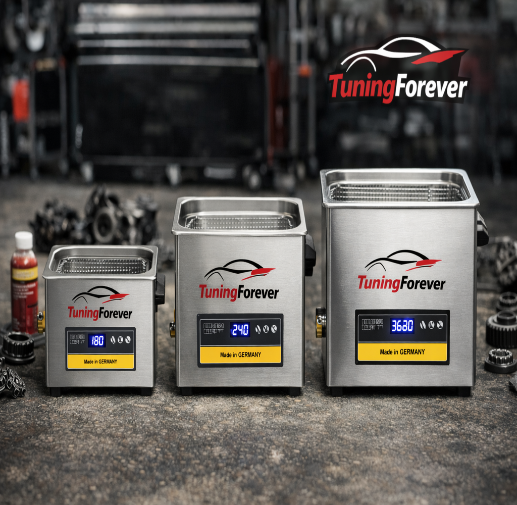 Pulitore a Ultrasuoni Professionale TuningForever – 3 L / 10 L / 22 L | Made in Germany
